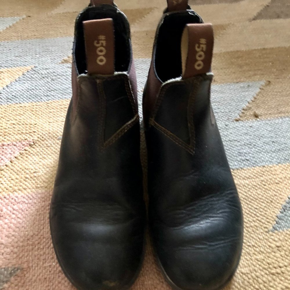 Blundstone #500 Women Size 7 Black and Brown